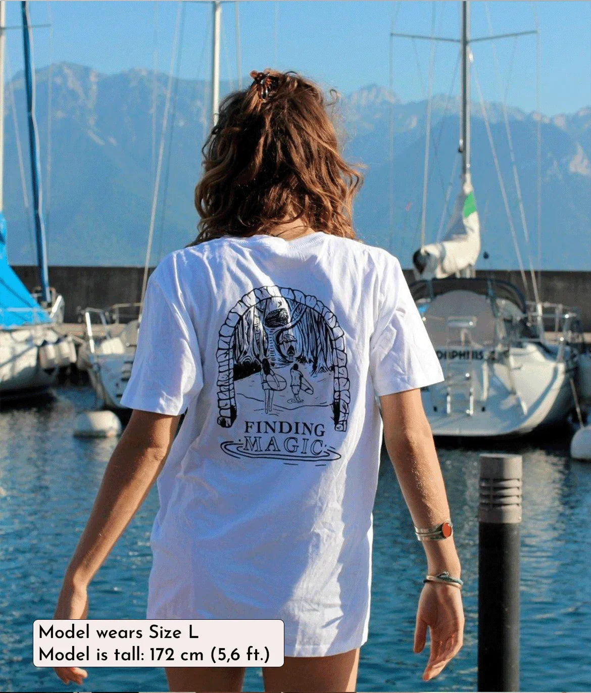Finding Magic - White, Organic, Fairtrade, Unisex Shirt