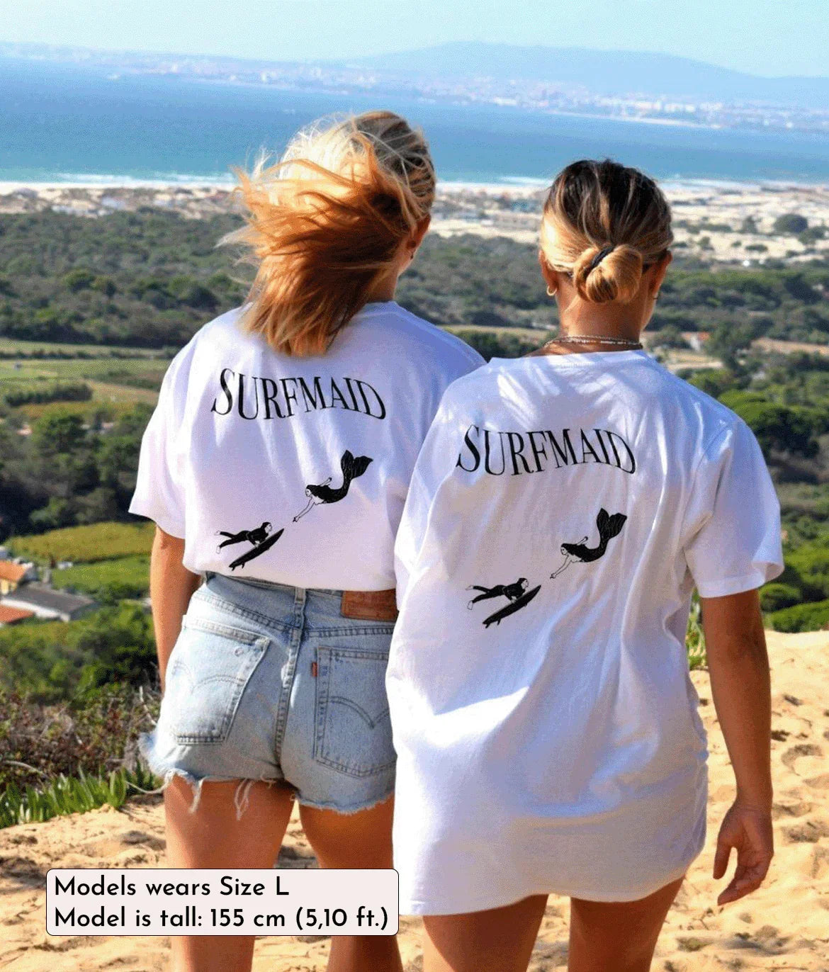 Surfmaid - White, Organic, Fairtrade, Unisex Shirt