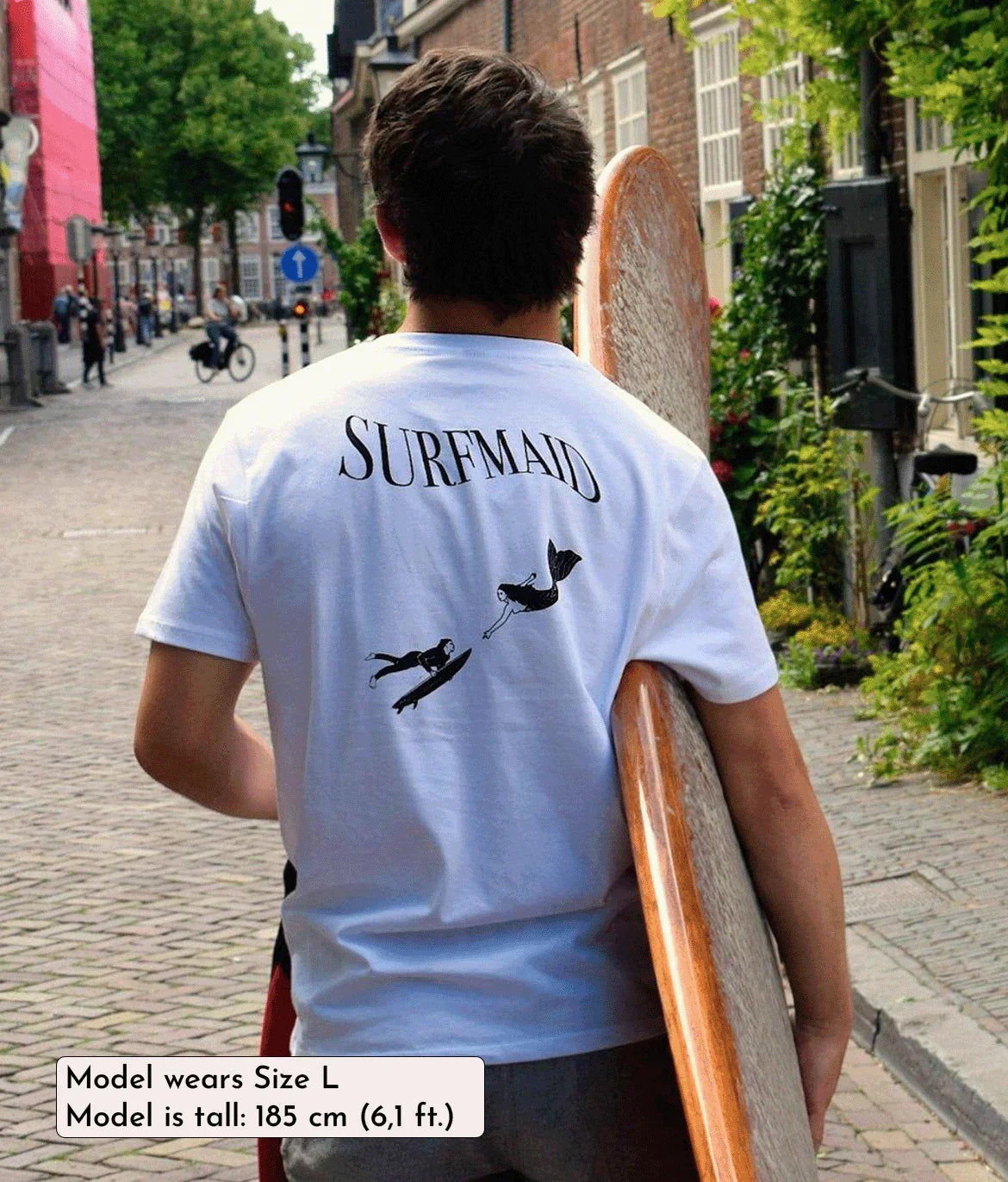 Surfmaid - White, Organic, Fairtrade, Unisex Shirt