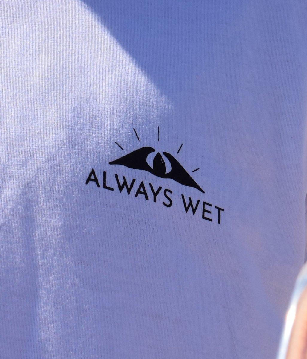 Addicted To Lines - White, Organic, Fairtrade, Unisex Shirt - Always Wet