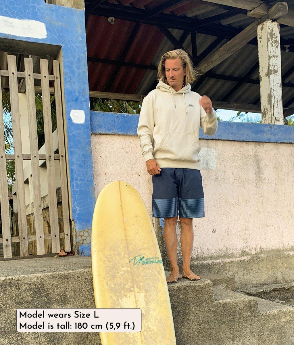 Surfé - Cream, Organic, Fairtrade, Unisex Hoodie - Always Wet
