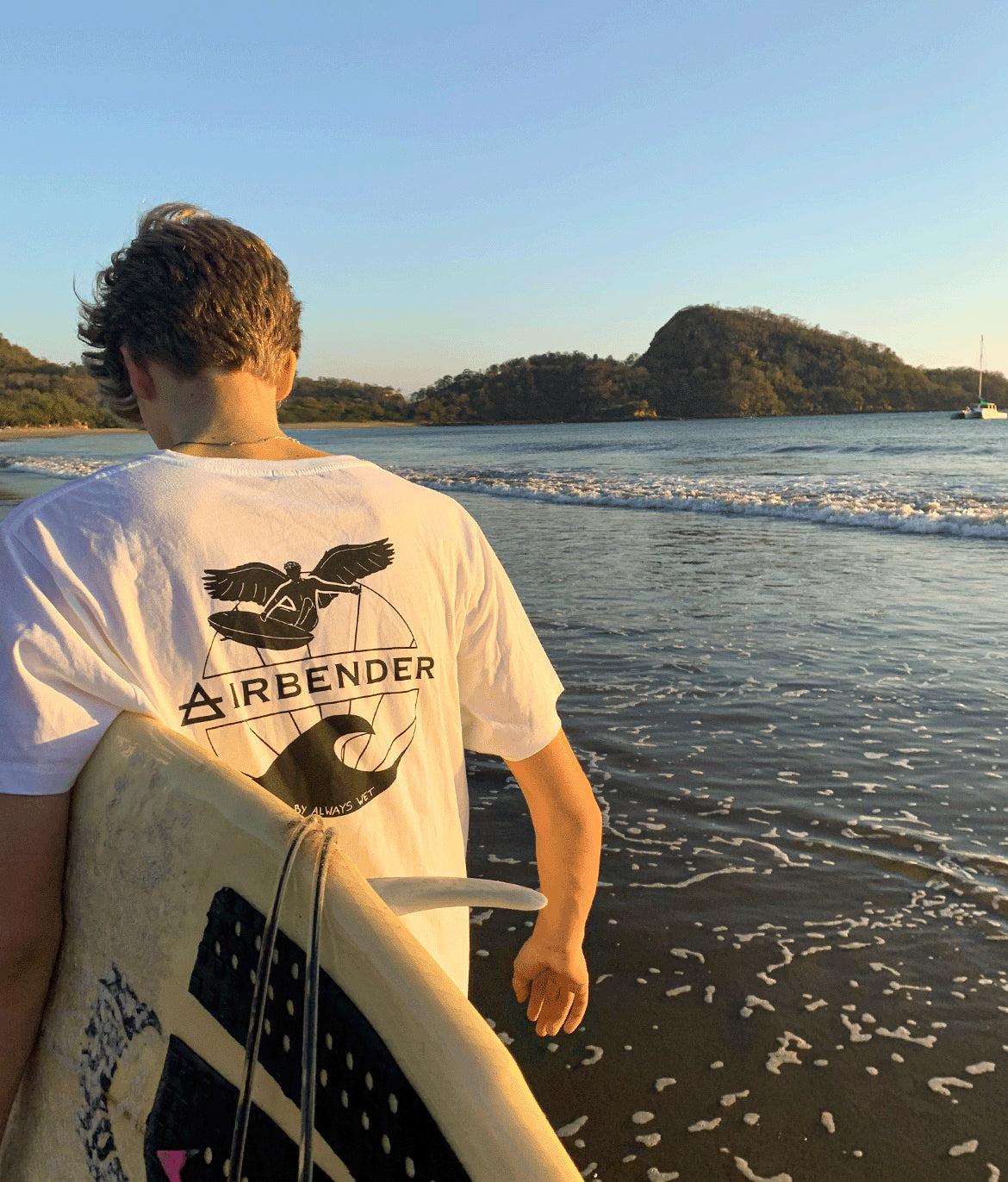 Airbender - White, Organic, Fairtrade, Unisex Shirt