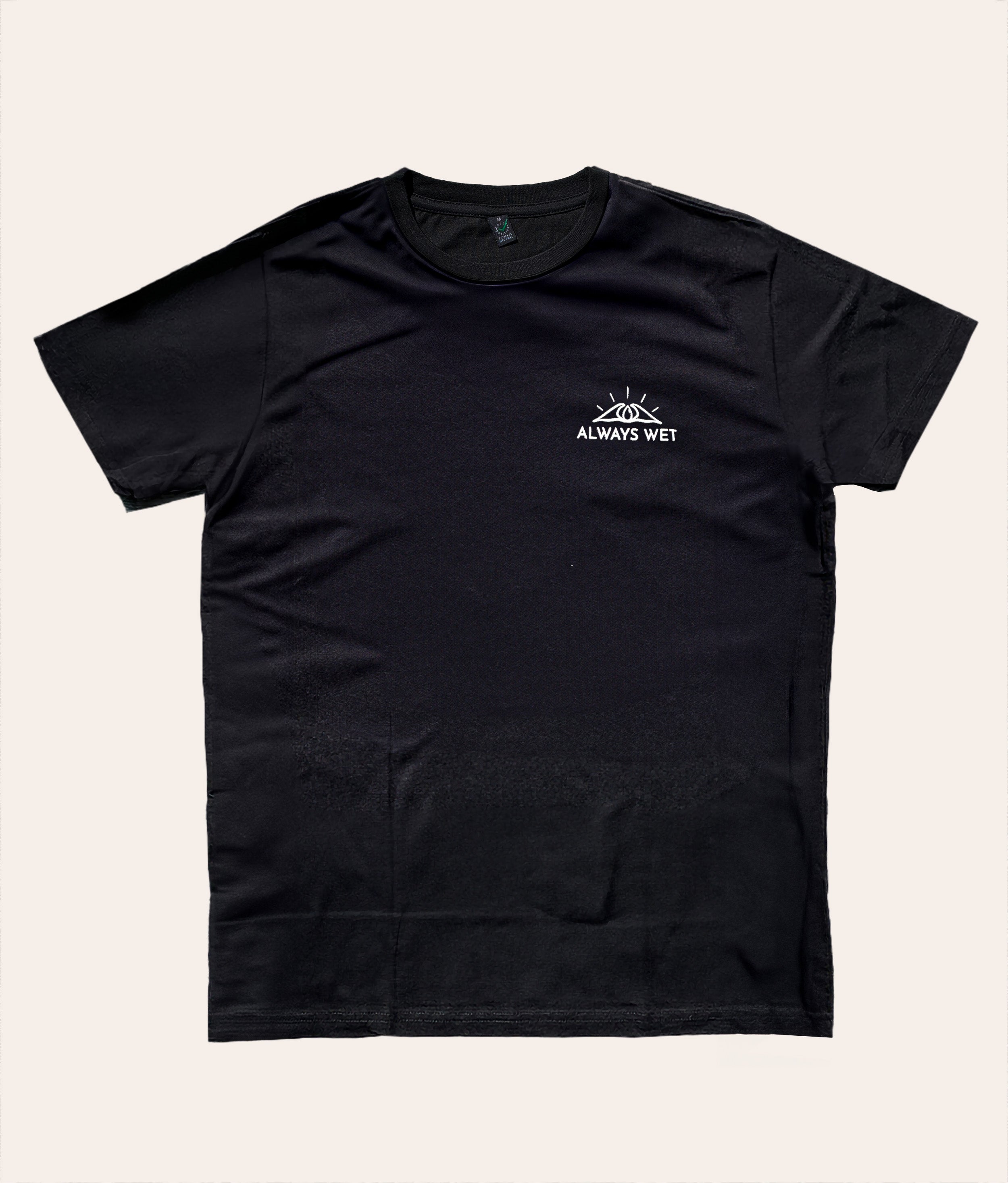 Addicted To Lines - BLACK, Organic, Fairtrade, Unisex Shirt