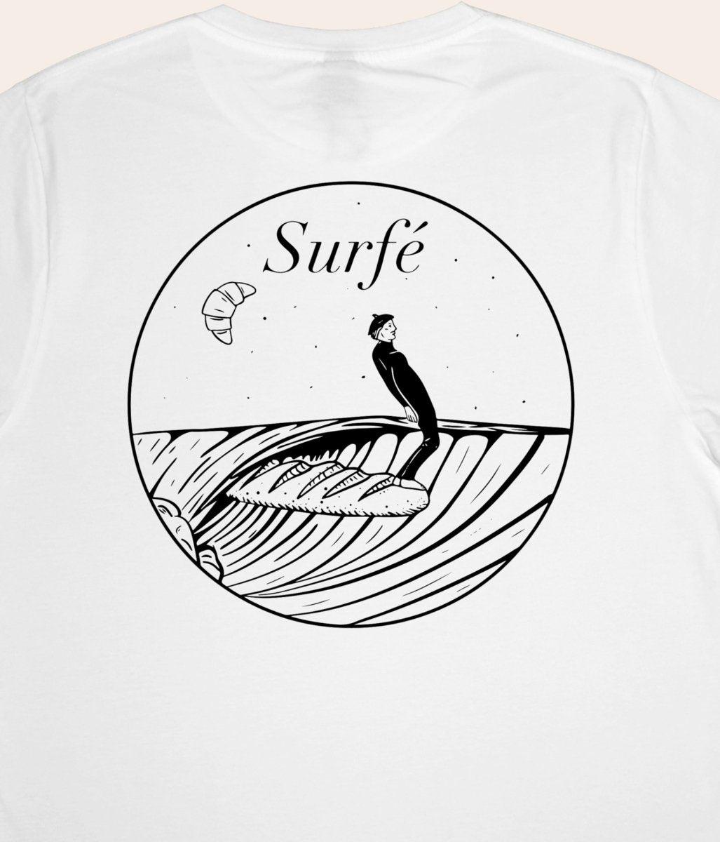 Surfé - White, Organic, Fairtrade, Unisex Shirt - Always Wet