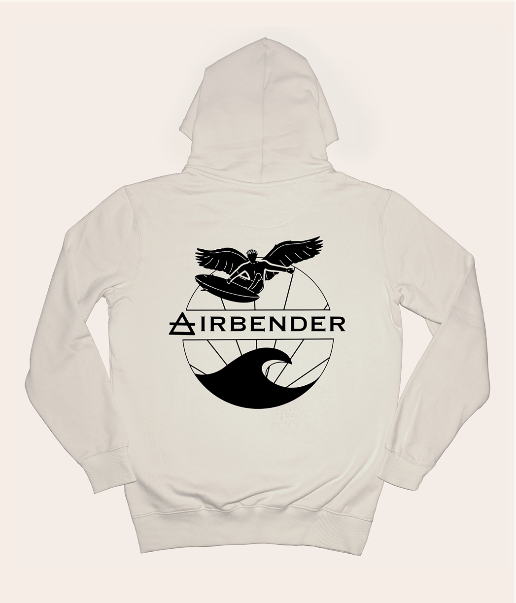 Airbender - Cream, Organic, Fairtrade, Unisex Hoodie