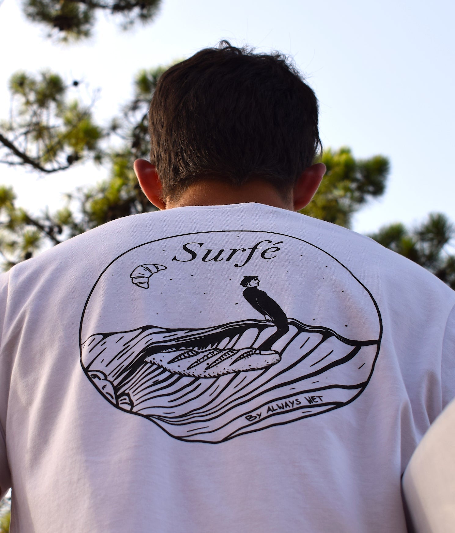 Surfé - White, Organic, Fairtrade, Unisex Shirt