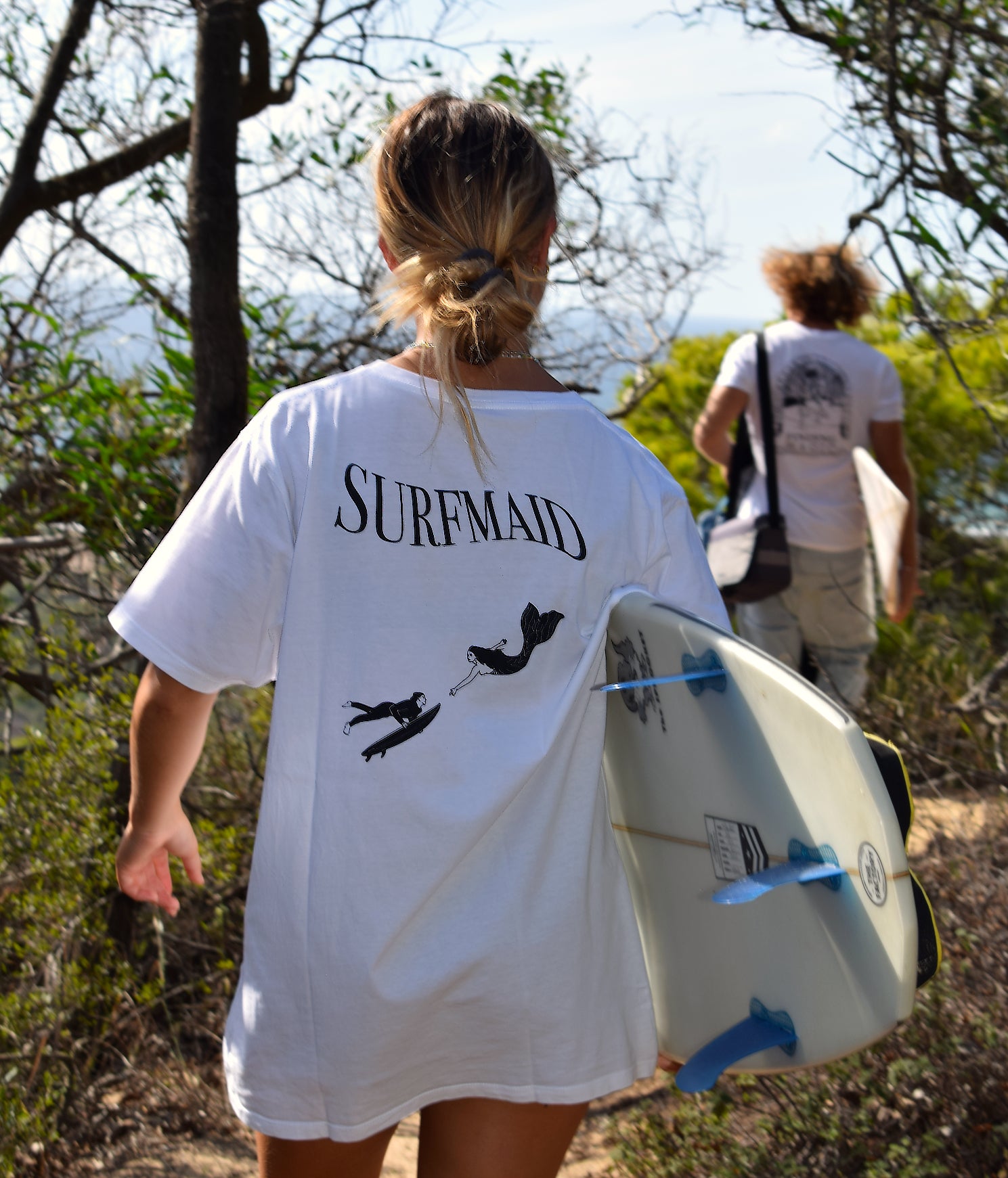 Surfmaid - White, Organic, Fairtrade, Unisex Shirt